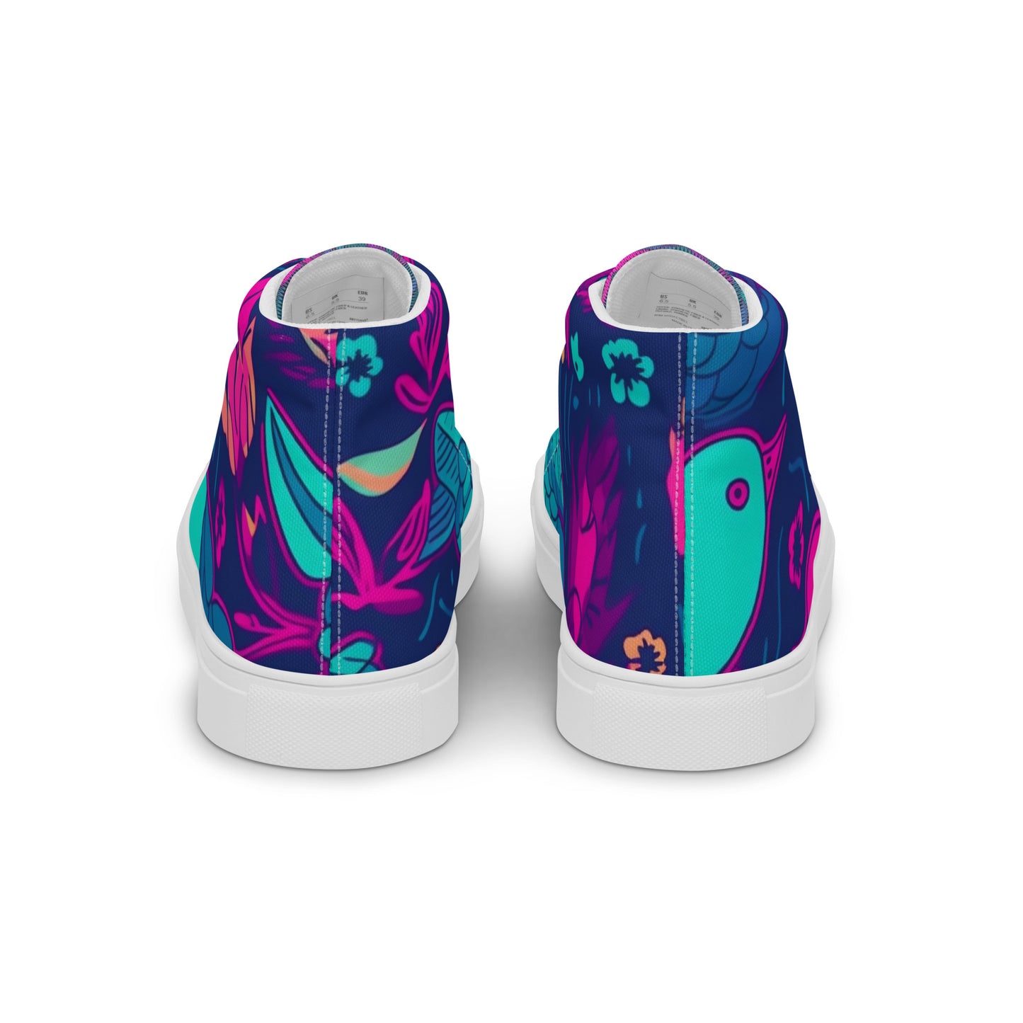 Flutter Feet 3030: Men’s high top canvas shoes