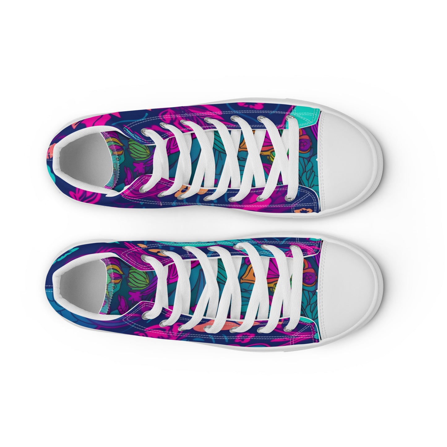 Flutter Feet 3030: Men’s high top canvas shoes