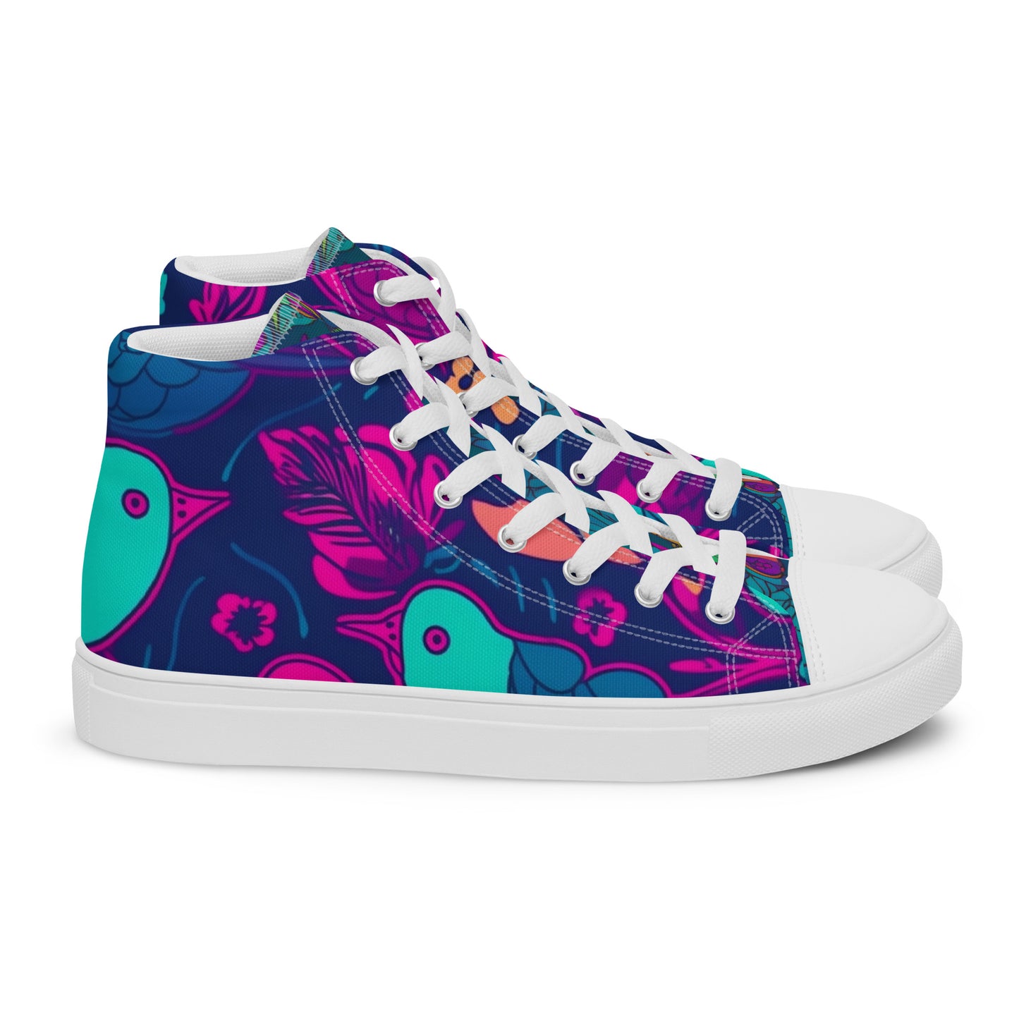 Flutter Feet 3030: Men’s high top canvas shoes