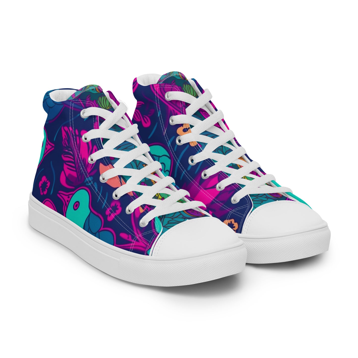 Flutter Feet 3030: Men’s high top canvas shoes