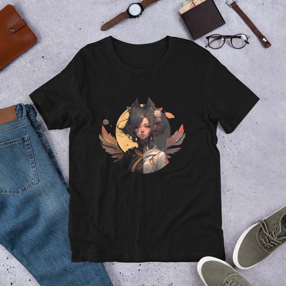 Ayumi the Two-in-one Girl - Unisex Character Design t-shirt