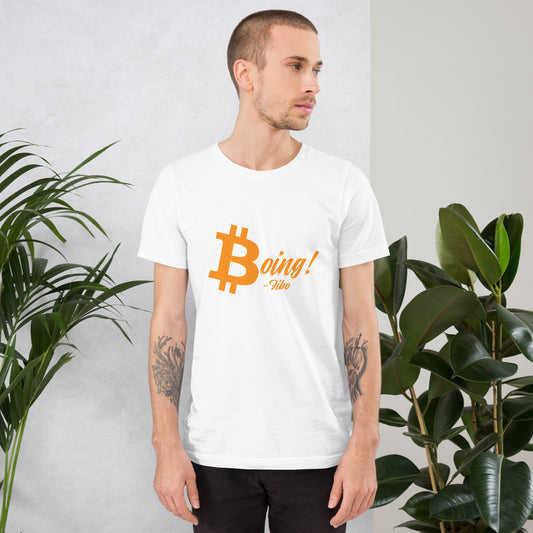 Boing!  Bitcoin Tee (White)